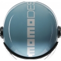 MOMO DESIGN MOMO DESIGN HELMET FGTR CLASSIC MOMODESIGN E2206, CANDY SKY BLUE/WHITE | 21184A7001008 | momo_21184A7001-008-L | euronetbike-net