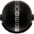 MOMO DESIGN MOMO DESIGN HELMET FGTR EVO MOMODESIGN E2206, MONO MATT BLACK/SILVER | 21184A8006001 | momo_21184A8006-001-M | euronetbike-net