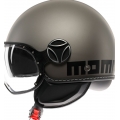 MOMO DESIGN MOMO DESIGN HELMET FGTR EVO MOMODESIGN E2206, MONO MATT TITANIUM FROST/BLACK | 21184A8006004 | momo_21184A8006-004-M | euronetbike-net
