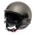MOMO DESIGN MOMO DESIGN HELMET FGTR EVO MOMODESIGN E2206, MONO MATT TITANIUM FROST/BLACK | 21184A8006004 | momo_21184A8006-004-S | euronetbike-net