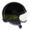 MOMO DESIGN MOMO DESIGN HELMET FGTR CLASSIC MOMODESIGN E2206, STRIPES BLACK/YELLOW FLUO | 21184A7001012 | momo_21184A7001-012-M | euronetbike-net