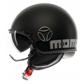 MOMO DESIGN MOMO DESIGN HELMET FGTR EVO MOMODESIGN E2206, MONO MATT BLACK/SILVER | 21184A8006001 | momo_21184A8006-001-M | euronetbike-net