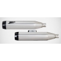 Zard exhaust Zard Polished Stainless Homologated E5 Slip-Ons Black | ZHD032S10SAO-P | zar_ZHD032S10SAO-P | euronetbike-net