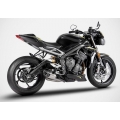 Zard exhaust Zard Stainless Homologated E5 Slip-On Kit And Carbon End Cap | ZTP095S10SCO | zar_ZTP095S10SCO | euronetbike-net