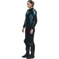 Dainese wear Dainese AVRO 5 LEATHER JACKET WMN, BLACK/TEAL/ANTHRACITE | 2015300002-36L | dai_2015300002-36L_44 | euronetbike-net