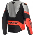 Dainese wear Dainese RACING 5 LEATHER JACKET, SILVER/BLACK/RED-FLUO | 2015300031-245 | dai_2015300031-245_64 | euronetbike-net Dainese wear Dainese RACING 5 LEATHER JACKET, SILVER/BLACK/RED-FLUO | 2015300031-245 | dai_2015300031-245_64 | euronetbike-net