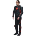 Dainese wear Dainese SUPER SPEED LEATHER PANTS, BLACK/RED-FLUO | 2015500001-628 | dai_2015500001-628_62 | euronetbike-net