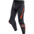 Dainese wear Dainese SUPER SPEED LEATHER PANTS, BLACK/RED-FLUO | 2015500001-628 | dai_2015500001-628_48 | euronetbike-net