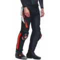 Dainese wear Dainese SUPER SPEED PERF. LEATHER PANTS, BLACK/WHITE/RED-FLUO | 2015500007-N32 | dai_2015500007-N32_64 | euronetbike-net