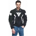 Dainese wear Dainese AVRO 5 TEX JACKET, BLACK/WHITE/BLACK | 2017300006-O45 | dai_2017300006-O45_44 | euronetbike-net