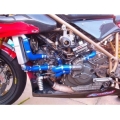 SAMCO SPORT Samco Sport Ducati 748 S / SP / SPS / BIP 1995 - 2003 8 Piece Samco Sport Silicone Radiator Coolant Hose Kit | DUC-1-BU | samco_DUC-1-BU | euronetbike-net