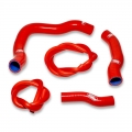 SAMCO SPORT Samco Sport Silicone Radiator Coolant Hose Kit Red, Honda CB 750 Hornet 2023 - 2024 5 Piece | HON-129-RD | samco_HON-129-RD | euronetbike-net