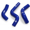 SAMCO SPORT Samco Sport Kawasaki KX 100 2014 - 2021 3 Piece Samco Sport Silicone Radiator Coolant Hose Kit | KAW-63-BU | samco_KAW-63-BU | euronetbike-net