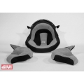 GIVI Parts GIVI Lining + Cheek Pads Brown Size M | Z71758R | givi_Z71758R | euronetbike-net