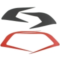 Hornig BMW parts Hornig Motorsport Sticker (two-colored / 4 pieces) | SchwRGS | HG_SchwRGS | euronetbike-net