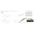 Arrow ARROW APRILIA RSV 4-RSV 4 FACTORY-TUONO V4 R GP2 STEEL DARK SILENCER + LINK PIPE FOR ARROW COLLECTORS | 71009GPI | arr_71009GPI | euronetbike-net
