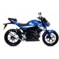 Arrow ARROW SUZUKI GSX-S 125 '17 HOMOLOGATED ALUMINIUM THUNDER SILENCER WITH WELDED LINK PIPE FOR ARROW COLLECTORS | 71871AK | arr_71871AK | euronetbike-net