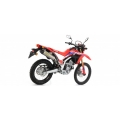 Arrow ARROW HONDA CRF 250 '17 HOMOLOGATED TITANIUM THUNDER SILENCER WITH CARBON END CAP FOR ARROW LINK PIPES | 72528PK | arr_72528PK | euronetbike-net