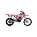 Arrow ARROW HONDA CRF 450L '19 HOMOLOGATED RACE TECH TITANIUM SILENCER WITH CARBON END CAP AND WITH WELDED LINK PIPE | 72530PK | arr_72530PK | euronetbike-net