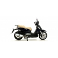 Arrow ARROW PIAGGIO BEVERLY 500/400 APRILIA SCARABEO HOMOLOGATED ALUMINIUM DARK RACE-TECH SIL WITH BLACK STEEL END CAP FOR ARROW COLL. | 73501ANN | arr_73501ANN | euronetbike-net
