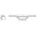 Fehling carriers & handlebars Fehling Off-Road Handlebar, black | 7216 CL H | feh_7216 | euronetbike-net
