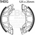 EBC brakes EBC-Brakes Motorcycle Grooved Replacement Brake Shoes to fit Front Left | ebc_940G | euronetbike-net