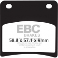 EBC brakes EBC-Brakes USA Made Double-H Series Sintered Brake Pads to fit Rear Left | ebc_FA146HH | euronetbike-net