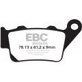 EBC brakes EBC-Brakes USA Made Double-H Series Sintered Brake Pads to fit Rear Left | ebc_FA213HH | euronetbike-net