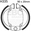 EBC brakes EBC-Brakes Plain Motorcycle Replacement Brake Shoes to fit Front Left | ebc_H335 | euronetbike-net