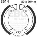 EBC brakes EBC-Brakes Plain Motorcycle Replacement Brake Shoes to fit Front Left | ebc_S614 | euronetbike-net