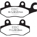 EBC brakes EBC-Brakes Carbon TT Pads for Enduro/MX Bikes to fit Rear Left | ebc_FA165-2TT | euronetbike-net