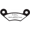 EBC brakes EBC-Brakes Carbon TT Pads for Enduro/MX Bikes to fit Front Left | ebc_FA483TT | euronetbike-net