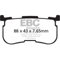 EBC brakes EBC-Brakes British Made Semi-Sintered V-Pads to fit Rear Left | ebc_FA641-4V | euronetbike-net