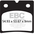 EBC brakes EBC-Brakes USA Made Double-H Series Sintered Brake Pads to fit Rear Right | ebc_FA696 | euronetbike-net