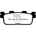 EBC brakes EBC-Brakes SFAHH Sintered Scooter Series Pads to fit Rear Right | ebc_SFA607HH | euronetbike-net