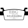 EBC brakes EBC-Brakes SFA Series Scooter Organic Pads to fit Rear Right | ebc_SFA719 | euronetbike-net