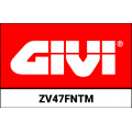 GIVI Parts GIVI Case Base For V47 Tech Black | ZV47FNTM | givi_ZV47FNTM | euronetbike-net