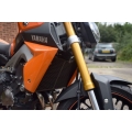Pyramid Plastics parts Pyramid Plastics Yamaha MT-09 Radiator Guard Matte Black 2013>2016 | 522003A | pyr_522003A | euronetbike-net