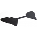 Pyramid Plastics parts Pyramid Plastics Honda CRF 1000 L Africa Twin Wind Deflector Matte Black 2015> | 08024M | pyr_08024M | euronetbike-net