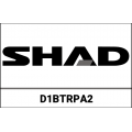 SHAD Shad BLACK ALUMINIUM MOUNTING PLATE + SCREWS | D1BTRPA2 | shad_D1BTRPA2 | euronetbike-net