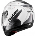 Shark Helmets Shark Full Face Helmet RIDILL 1.2 MECCA, White Black Red/WKR, Size XS | HE0537EWKRXS / HE0537WKRXS | sh_HE0537EWKRM | euronetbike-net