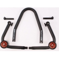 R&G Racing R&G Racing Paddock Stand, front, Black | PADD-FRONT-BK | rg_PADD-FRONT-BK | euronetbike-net