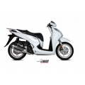 Mivv silencers Mivv URBAN Imp. compl./Full sys. 1x1 STAINLESS STEEL for HONDA SH 300 2015 - 2016 EC approved | C.HO.0007.B | mivv_CHO0007B | euronetbike-net