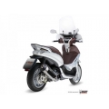 Mivv silencers Mivv URBAN Imp. compl./Full sys. 1x1 STAINLESS STEEL for PIAGGIO BEVERLY 125 2010 - 2012 ECE approved | C.PG.0013.K | mivv_CPG0013K | euronetbike-net