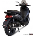 Mivv silencers Mivv URBAN Imp. compl./Full sys. 1x1 STAINLESS STEEL for PIAGGIO BEVERLY 250 2004 - 2007 EC approved | C.PG.0015.B | mivv_CPG0015B | euronetbike-net