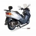 Mivv silencers Mivv URBAN Imp. compl./Full sys. 1x1 STAINLESS STEEL for SUZUKI BURGMAN 125 2002 - 2006 EC approved | C.SU.0008.B | mivv_CSU0008B | euronetbike-net
