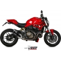 Mivv silencers Mivv SPORT M3 2 SLIP-ON Muffler CARBON for DUCATI MONSTER 1200 2014 - 2016 NOT approved | D.040.SM3C | mivv_D040SM3C | euronetbike-net