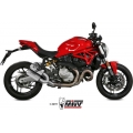 Mivv silencers Mivv SPORT M3 2 SLIP-ON Muffler STAINLESS STEEL for DUCATI MONSTER 821 2018 NOT approved | D.042.SM3X | mivv_D042SM3X | euronetbike-net