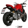 Mivv silencers Mivv SPORT M3 2 SLIP-ON Muffler STAINLESS STEEL for DUCATI MONSTER 821 2018 NOT approved | D.042.SM3X | mivv_D042SM3X | euronetbike-net