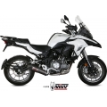 Mivv silencers Mivv SPORT OVAL SLIP-ON Muffler CARBON WITH CARBON CAP for BENELLI TRK 502 2017 ECE approved (Euro4) | E.003.L3C | mivv_E003L3C | euronetbike-net